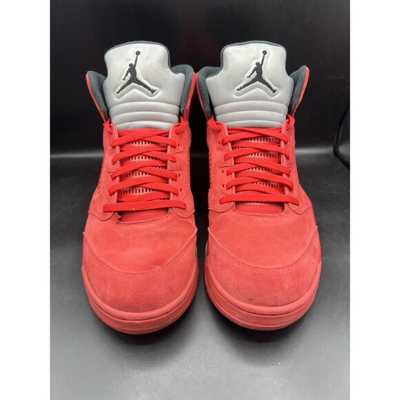 Air Jordan 5 Retro \'Red Suede\' Men’s Size 15 (136027-602) Clean No Box main image 9